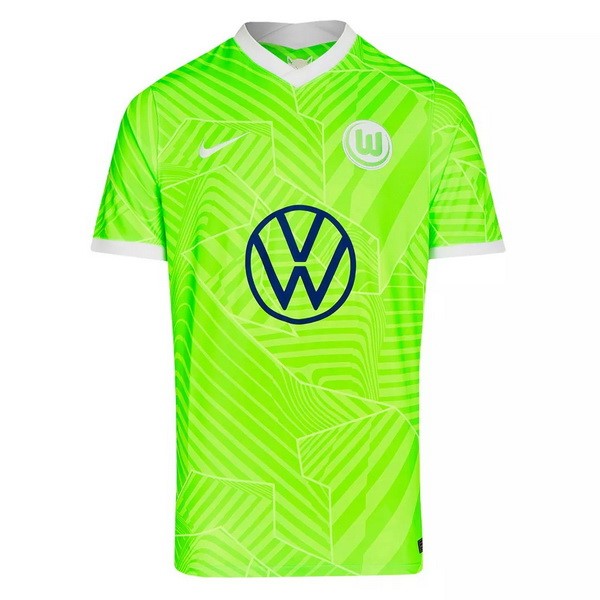 Tailandia Camiseta Wolfsburg 1ª Kit 2021 2022 Verde
